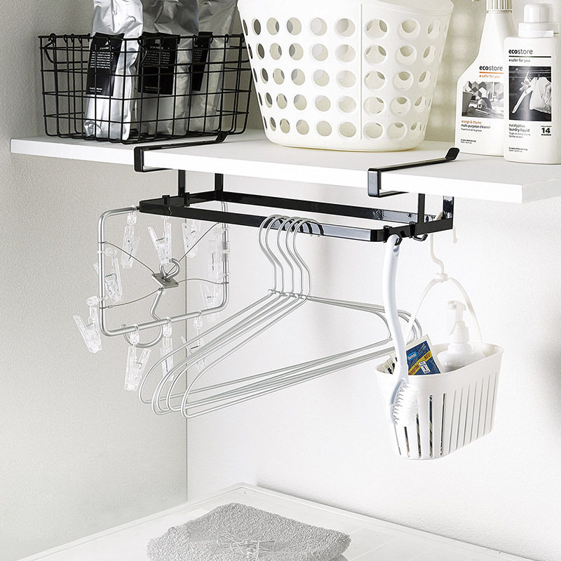 免打孔洗衣机收纳置物架衣架抹布杂物挂架橱柜夹板架子衣架收纳架,收纳整理,整理架/置物架/收纳架,淘宝优惠券,粉丝福利购,淘宝优惠卷
