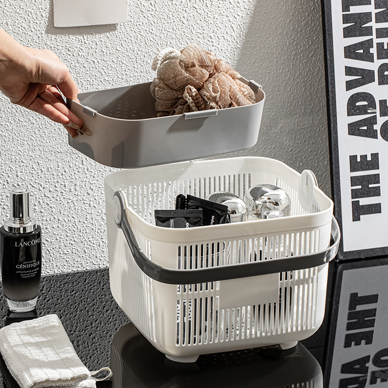 洗澡手提篮干湿分离学生洗漱用品