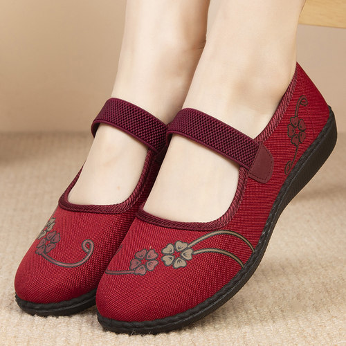 老北京布鞋官方旗舰店奶奶鞋大码