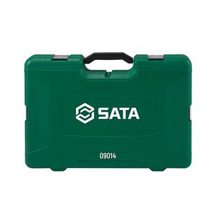 世达（SATA）124件公英制套筒扳手小飞中飞大飞汽修套装09014重型