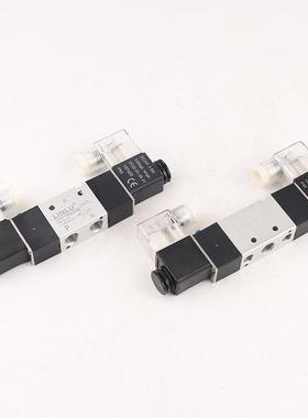 二位五通电磁阀双线圈4V220-08/4V320-10/4V420-15/3V220-08电控