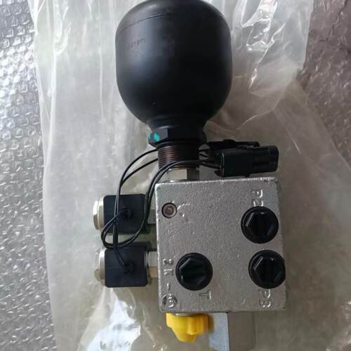 适用挖机三一65玉柴60 徐工65D 福田60蓄能器/储能器油研阀12V24v