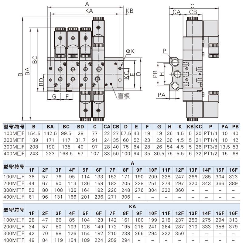 气动电磁阀4V210-08B二位五通换向阀气缸控制器开关DC24阀组AC220
