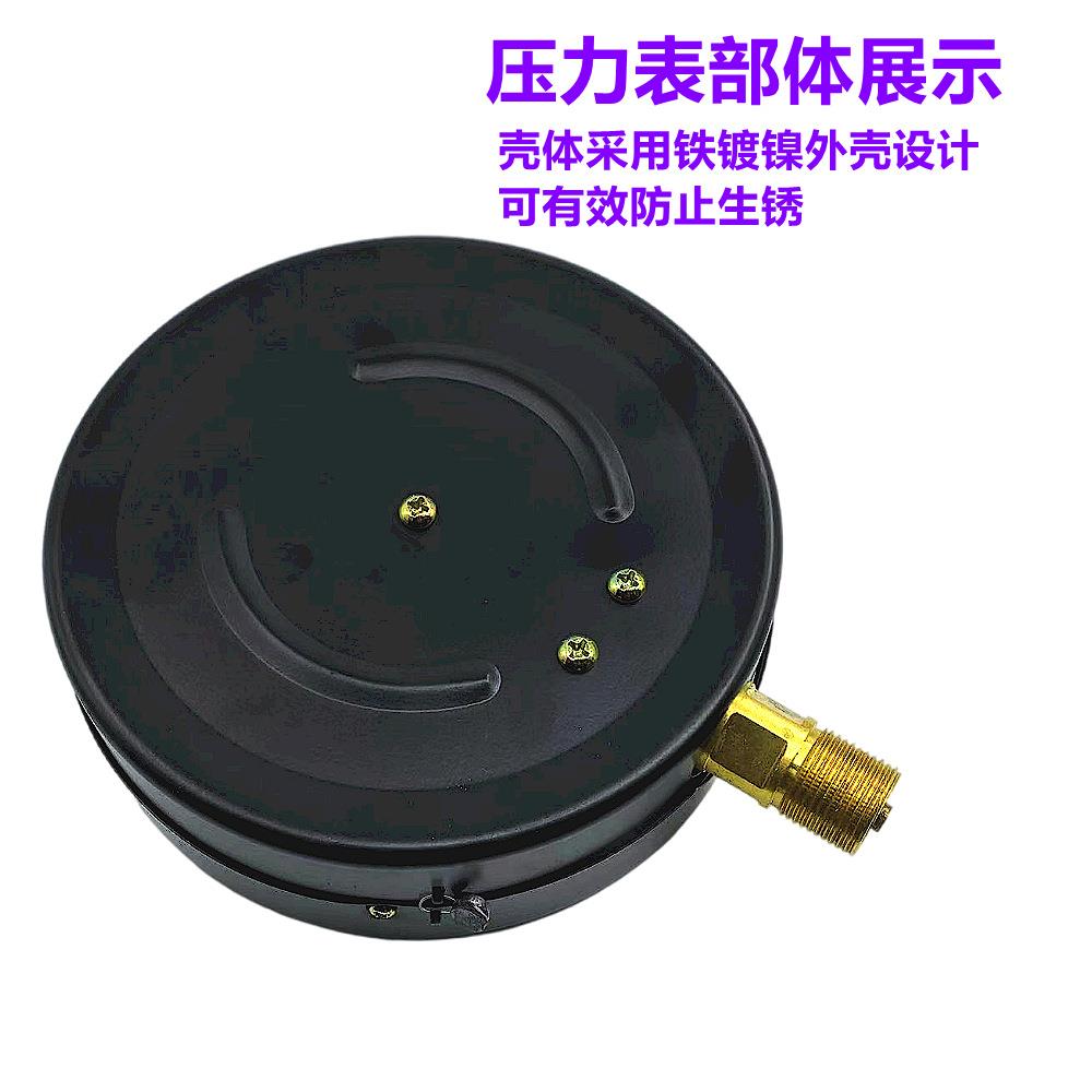 东亚仪表Y200普通弹簧管压力表真空表水压气压油压液压表0-1.6MPA