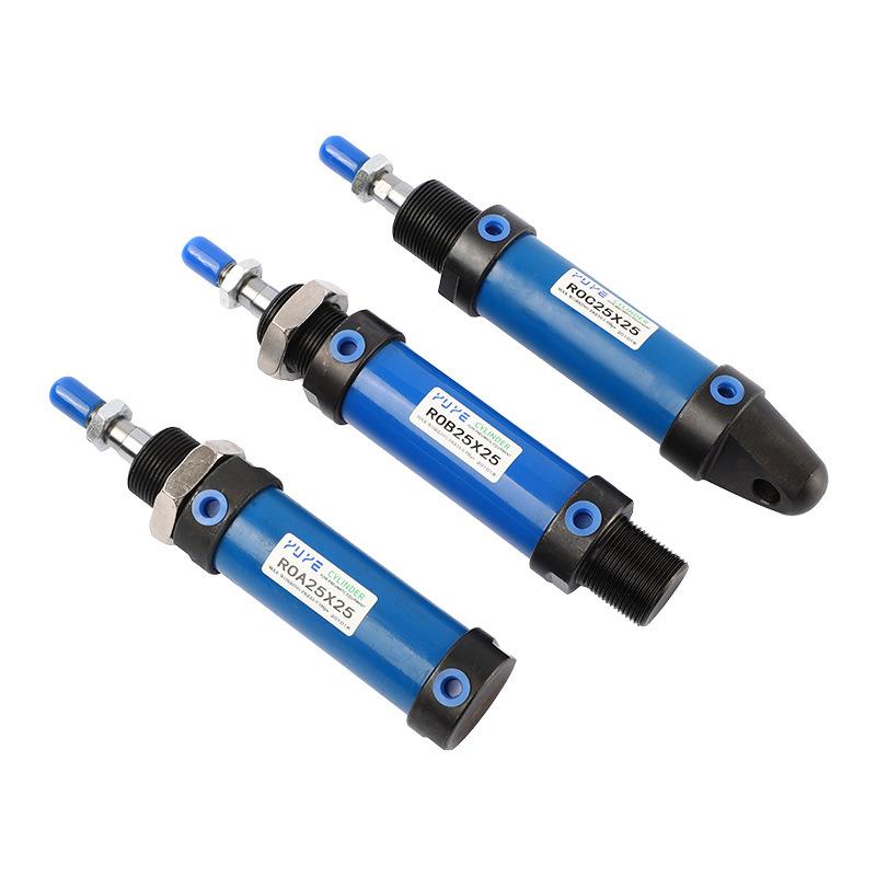 液压迷你油缸ROA/ROB/ROC16/20/25/32/40/50/63X25X50X75进口密封