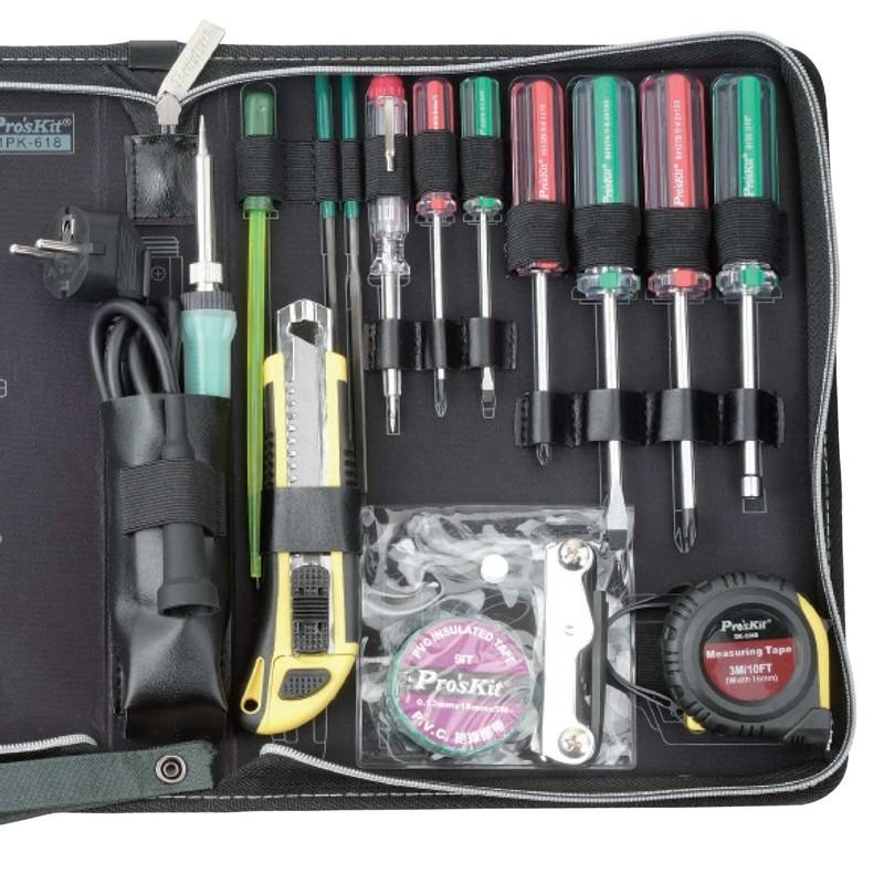 台湾宝工 1PK-690B-1 高级专业电子套装工具组 21件组