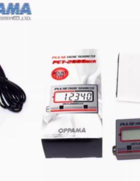 PET-2000DXR转速表日本OPPAMA汽油发动机转速计油锯引擎测速仪
