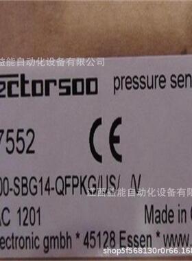 原装IFM易福门PP7552压力开关传感器 PP-100-SBG14-QFPKGUS 议价