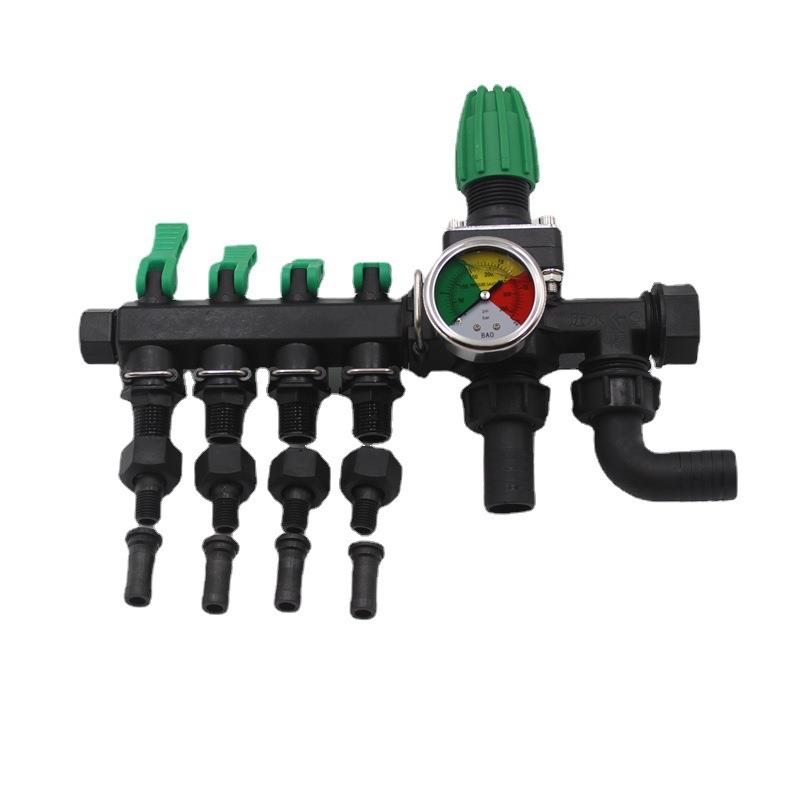 农用喷药机 打药机控制阀开关3路三路分水器 高压分流稳压回水