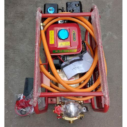 168 170电启动7.5匹汽油机26型免黄油柱塞泵方架式喷雾器打药机组