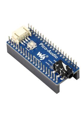 微雪 PCM5101A立体声解码器 I2S 带扬声器 树莓派Pico音频扩展板