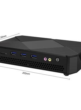 12代酷睿i7 1280P迷你主机台式电脑整机i5 1265U高配商务mini电脑