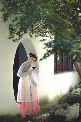 己椿观原创汉服团荷闪闪宋制飞机