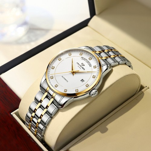 瑞士格林全自动机械情侣表