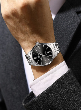 瑞士进口格林石英手表男款品牌新品名表女正品情侣腕表一对88266