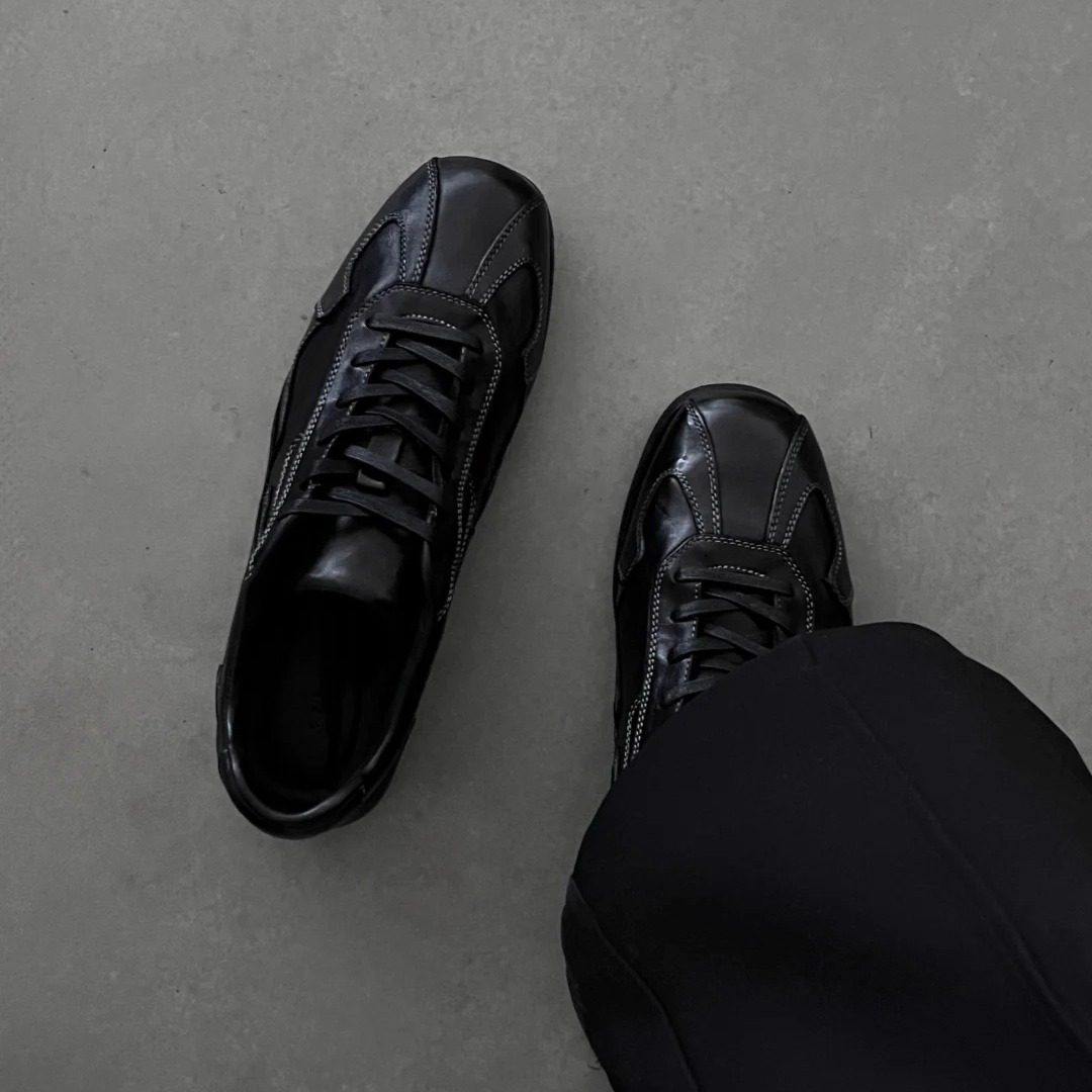 【巅封之作】休闲皮鞋男女款黑色复古德比鞋平底休闲百搭真皮板鞋,流行男鞋,休闲皮鞋,淘宝优惠券,粉丝福利购,淘宝优惠卷