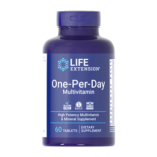 沿寿LIFE每日复合维生素多种矿物质one day高含量B族焕活能量片