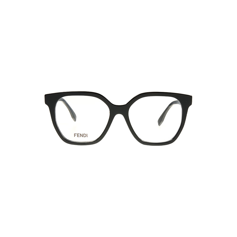 Fendi LETTERING几何形光学镜女士亚洲版 FE50087F方形时尚