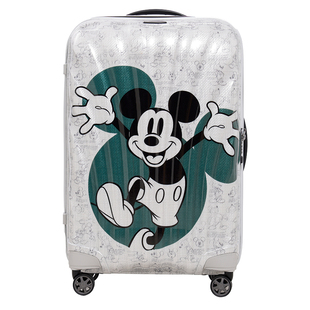 新秀丽/Samsonite米奇贝壳箱旅行拉杆箱可扩展行李箱男女lite2024