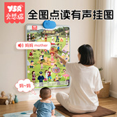 宝宝有声早教挂图婴幼儿启蒙点读发声学说话儿童学习认知动物