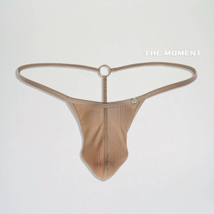 男士 舒适25新款 情运动色设计师款 原创****后环运动中低腰丁字裤