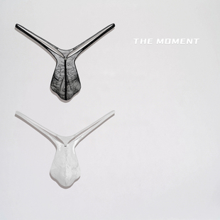 男士 原创黑白蕾丝深V水滴低腰丁字裤 25新款 色设计师款 情时尚