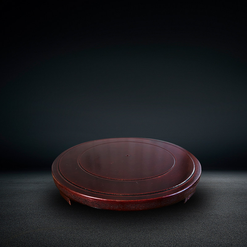 昂瓷景德镇陶瓷落地大花瓶客厅摆件装饰品配套高脚底座(不旋转)