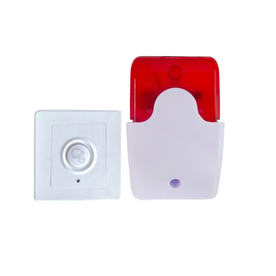 残疾人卫生间报警器自复位220V声光报警器老人紧急呼叫器求救按钮