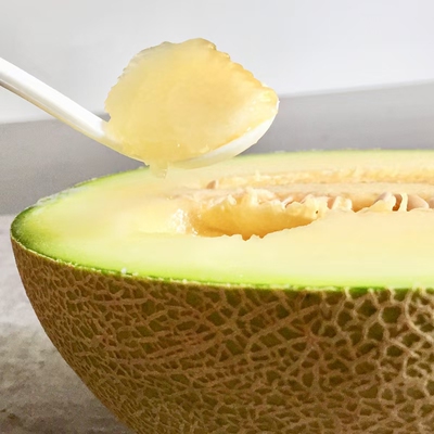 口感鲜甜细腻库拉细网纹蜜瓜种子