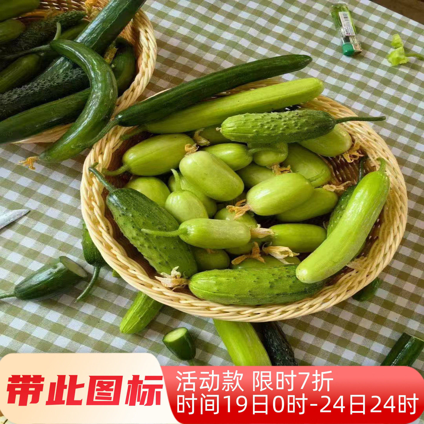 盆栽黄瓜种子合集一休靓瓜水果黄瓜种子脆玉3号翠玉种子口感甜脆,农用物资,蔬菜种子/种苗,淘宝优惠券,粉丝福利购,淘宝优惠卷