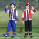 三月三壮族服装儿童广西少数民族服饰哈尼族瑶族演出服装苗族男童