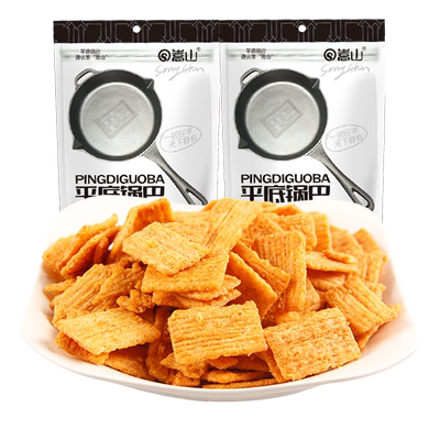 嵩山平底锅巴120g多种口味可选