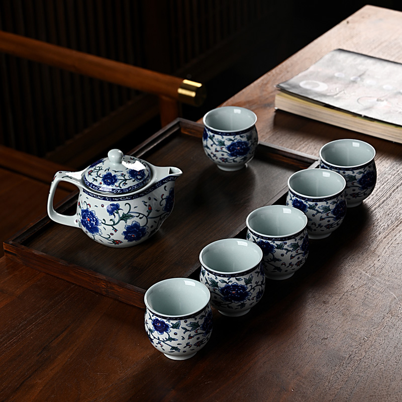 创意陶瓷茶壶茶杯家用茶具套装