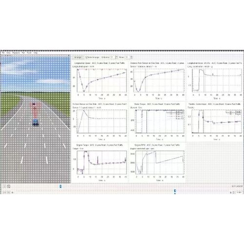 模型预测控制和优控制Carsim/simulink联合仿真汽车主动避撞acc
