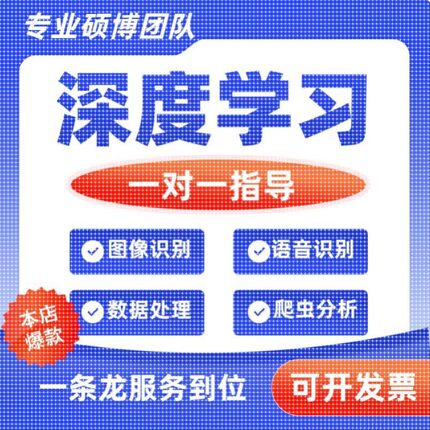 python代码编程深度机器学习图像识别目标检测语义分割爬虫接单