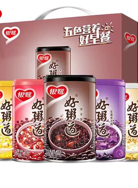 银鹭好粥道黑米粥280ml*12罐装整箱八宝粥混合玉米红豆紫薯燕麦粥