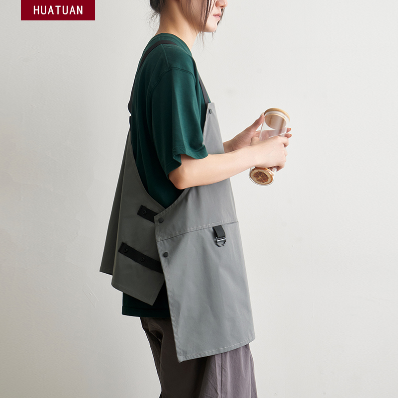 日式厨房烘焙理发师餐饮罩衣