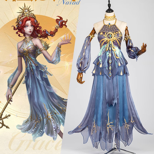 第五人格渔女垂泪的神女cos服
