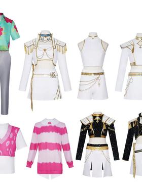 Kpop猎魔女团cos服鲁米米拉佐伊cosplay全套儿童成人万圣节演出服