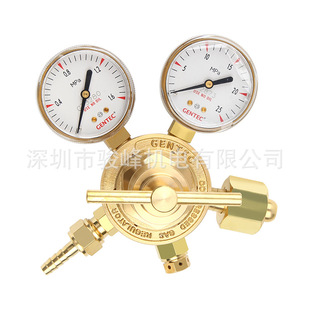 美国上海GENTEC捷锐452X 452Y氧气表减压阀钢瓶减压器乙炔表