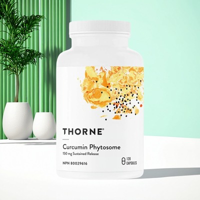 现货 加拿大 Thorne Curcumin Phytosome 悦恩 姜黄素磷脂复合物