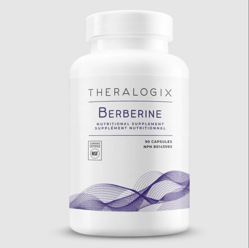 加拿大 Theralogix Berberine 黄连素营养补充剂 血糖血脂健康