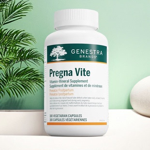 加拿大 Genestra Pregna Vite 产前 孕期 维生素矿物质补充剂