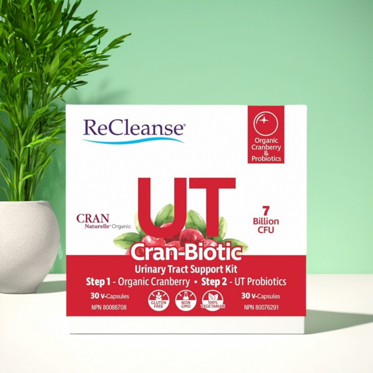 加拿大 Prairie UT Cran-Biotic 蔓越莓+女士益生菌 呵护尿路健康
