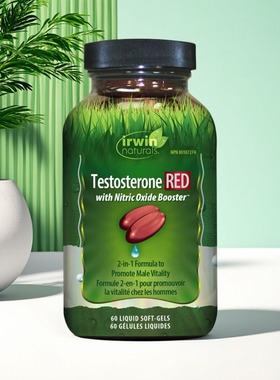 现货 加拿大 Irwin Testosterone Red 一氧化氮助推器 睾酮素60粒