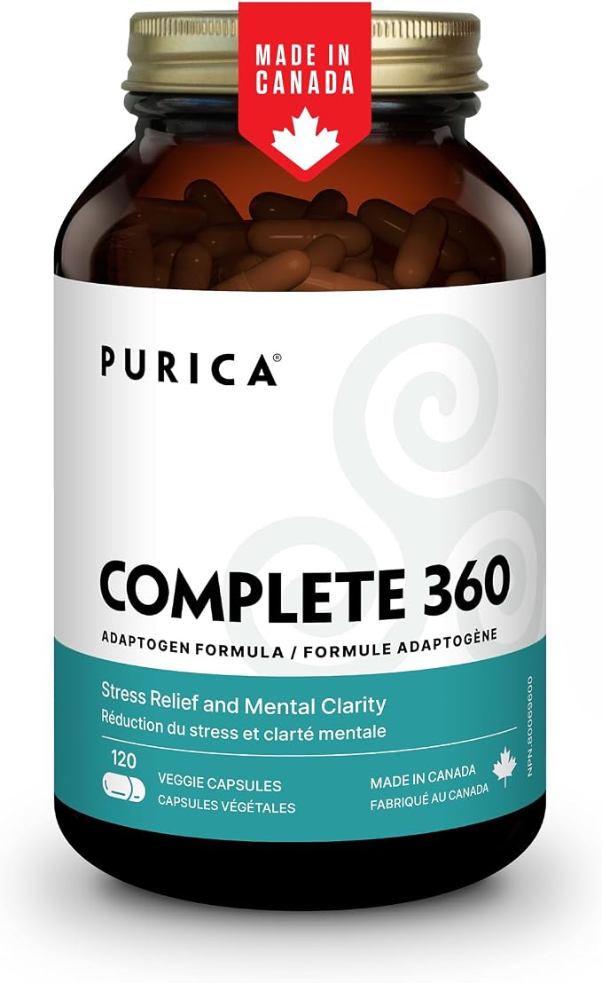 加拿大 Purica Complete360 菌菇素食 植物胶囊 强化免疫力