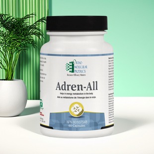 现货 加拿大 Ortho Molecular Adren-All 肾上腺支持 缓解压力
