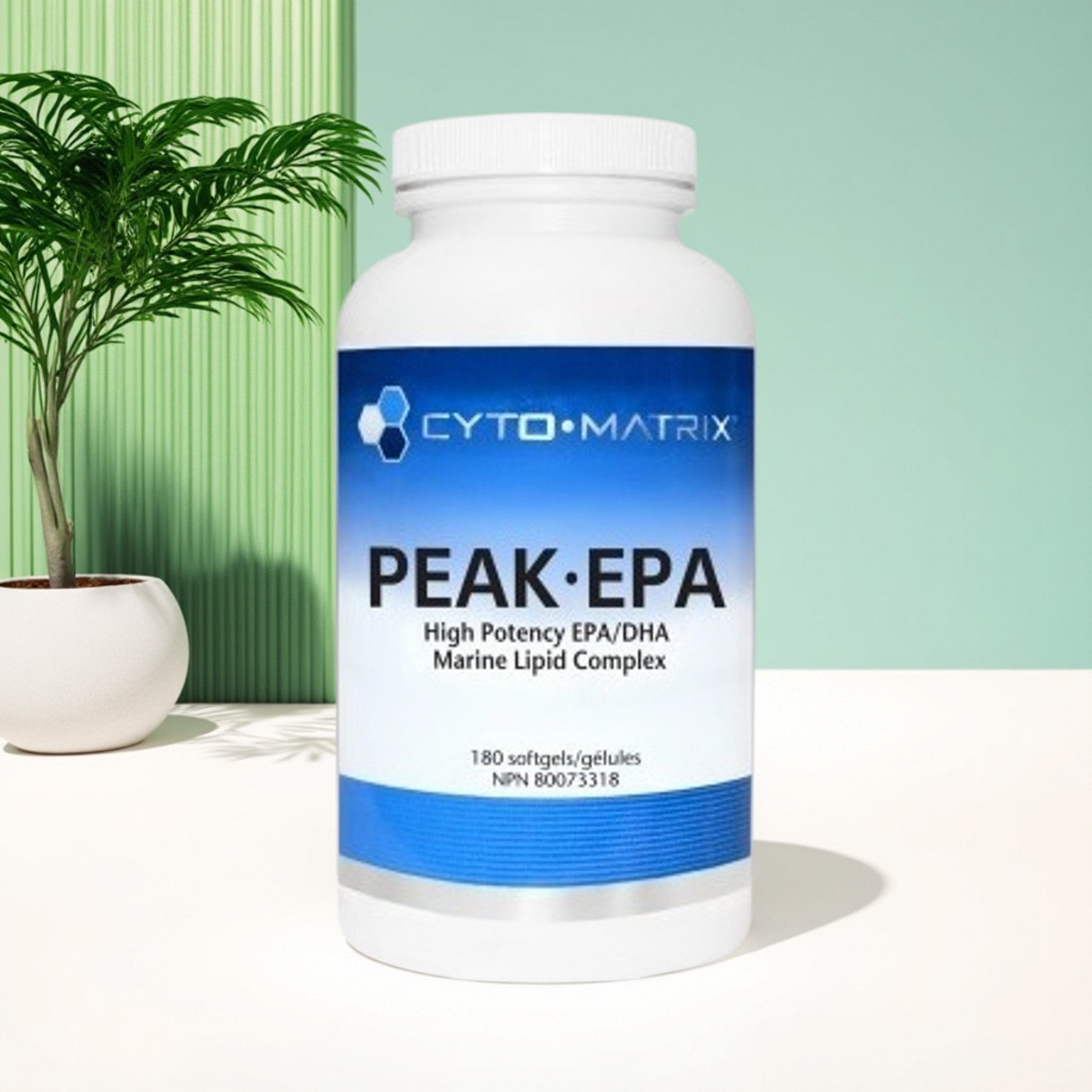 现货 加拿大 CytoMatrix PEAK-EPA深海鱼油700EPA350DHA 认知免疫