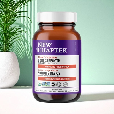 现货 加拿大 New Chapter Bone Strength 新章 海藻钙  骨骼健康