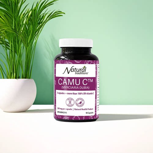 加拿大 Natural Traditions Camu C 有机卡姆果维C 美白淡斑
